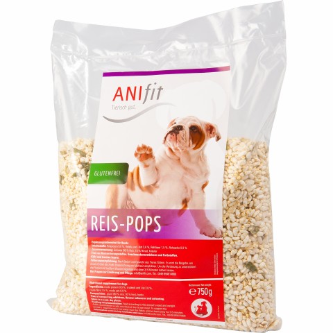 Hund B.A.R.F. Flocken Reis-Pops 750g 1 Stück -1- Anifit